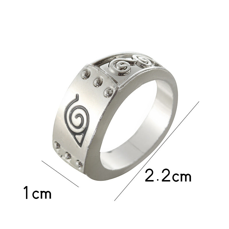 Anime Naruto Uchiha Sasuke Ring Factory Direct Sale