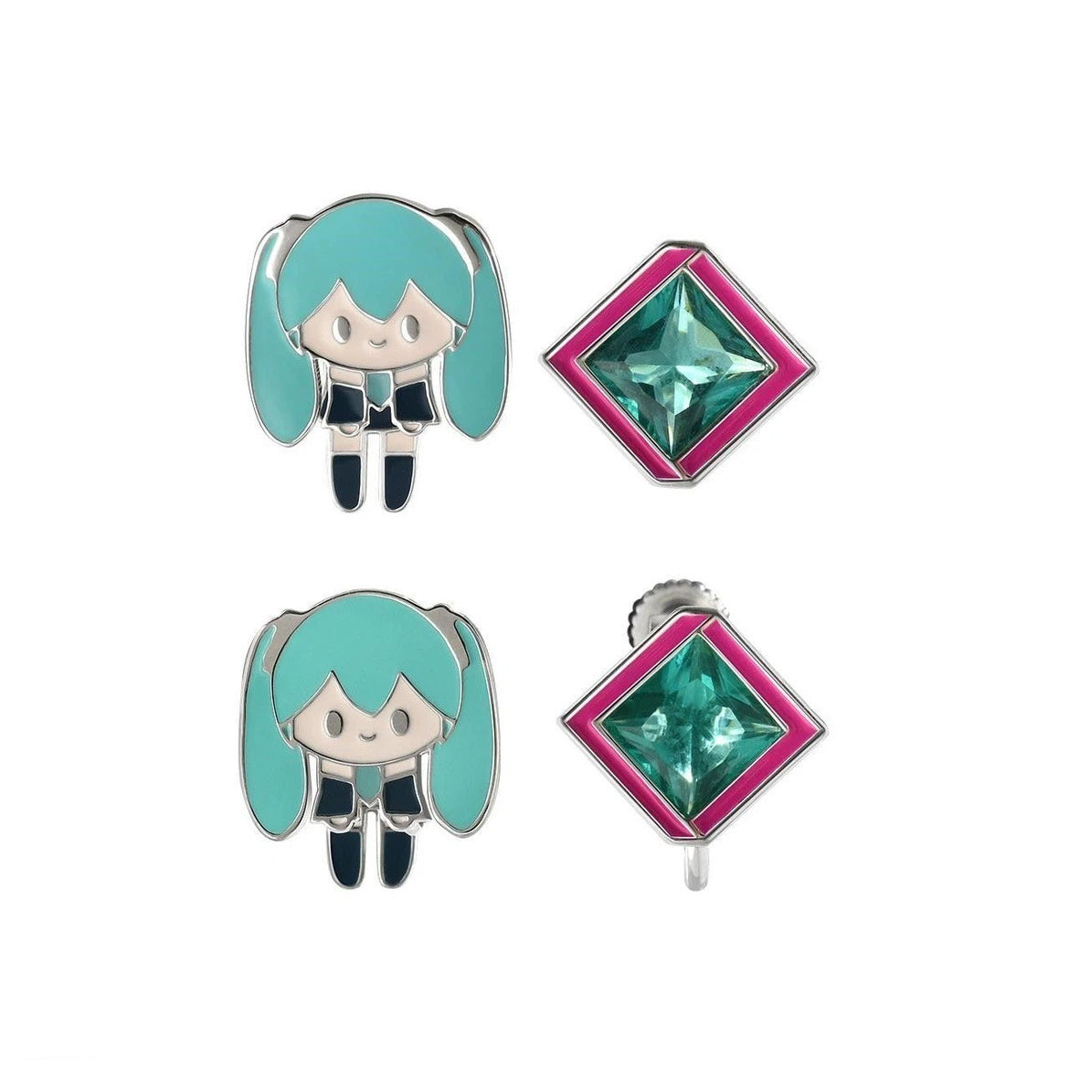 Hatsune Miku 39 Future Appointment Shaker Earrings