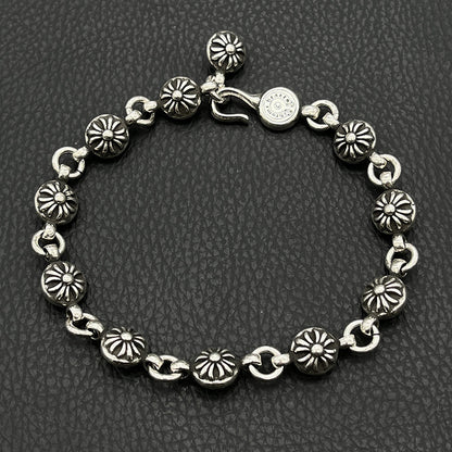 Adjustable cross bracelet